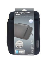 NWT Kensington Soft Carrying Case for Tablets 10.6” #K62575WW Black Neoprene picture