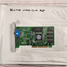 Pine Technology SiS 6326 8MB AGP Video Card VGA PT-5968-B8 V2.0 Retro Graphics picture