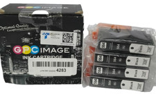 GPC Image Compatible Ink Cartridge Replacement for HP 564XL 564 XL Lot 4 BLACK picture