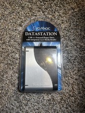 I/O Magic DataStation External USB Floppy Drive 7-in-1 Media Card Reader IEFD7N1 picture