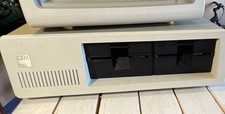 IBM 5150 Vintage External Floppy Disk Drive Unit -  (For Parts Not Working) picture