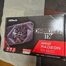 ASRock AMD Radeon RX 6600 Challenger ITX 8GB GDDR6 Graphics Card GPU PCIe 4.0 picture
