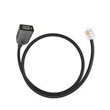 RJ11 to USB Adapter, Rj116P4C to USB Female Cable picture