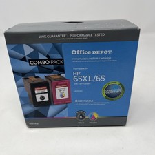 OFFICE DEPOT HIGH-YIELD TRI-COLOR INK CARTRIDGE HP 65XL/65 - BLACK TRI-COLOR picture