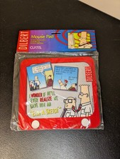 Dilbert Mouse Pad Etch A Sketch Computer Cartoon By Scott Adams Vintage 1997 picture