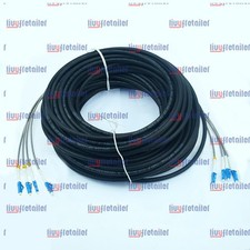 Field Outdoor LC-LC UPC 4 Strand 9/125Single Mode Fiber Patch Cord 250M picture