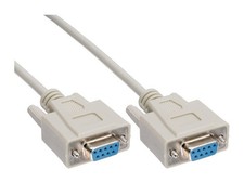 InLine Printed 10m 10m Rj-45 12226 9Pole Socket/Socket Null Modem Cable picture