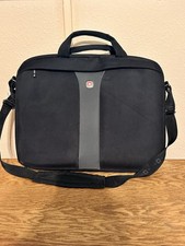 SwissGear Legacy 17-Inch Laptop Bag Briefcase With Shoulder Strap Chckpnt Frndly picture