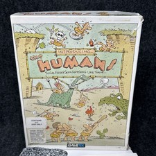 Vtg 1992 The Humans PC Big Box Game Atari Gametek 3.5 Floppy IBM Tandy Complete picture