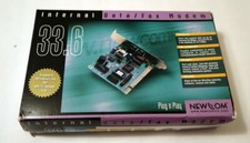 VINTAGE NEWCOM 33.6 INTERNAL DATA/FAX MODEM NEW OPEN BOX picture