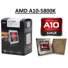 AMD A10-Series A10-5800K CPU Quad-Core 3.8GHz 4M 100W Socket FM2 Processor picture