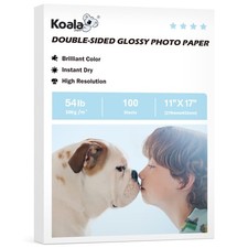 Koala Double Sided Glossy Photo Paper 11x17 Inch 100 PCS 54LB 200gsm picture