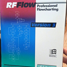Vintage RFFlow Professional Flowcharting Version 3 for Microsoft Windows picture