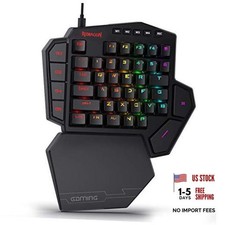 K585 Wired One-Handed RGB Gaming Keypad, Tactical 42 Blue Switch Black K585 picture