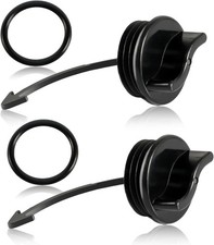HIMARKLIF 2PCS Drain Plug Cover Caps Compatible with Sea-Doo RXT GTI GTX GTS...  picture