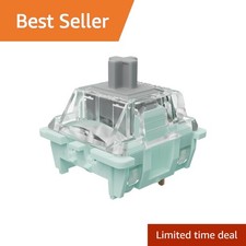 Zhouwang Jade Silver Keyboard Switches, 10 Pcs picture