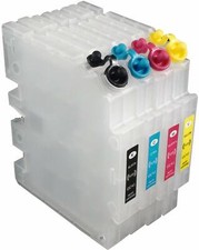 EMPTY Refillable GC31 Ink Cartridges for Ricoh GXE3300 + 400ml Sublimation ink picture