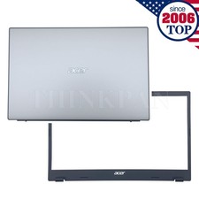 New Silver Back Cover/Bezel/Hinges For Acer Aspire A115-32 A315-35 A315-58 picture