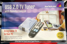 Startech USB 2.0 TV Tuner - Bring Cable T.V to PC Computer Laptop with Remote picture