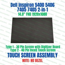 Dell OEM Latitude 5400 2-in-1 Touch Screen LCD + Assembly 22G8N picture