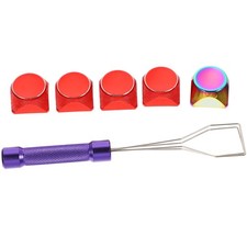 Colorful Aluminum Metal Keycap Set Replacement for Mechanical Keyboard picture