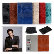 Crocodile Leather Flip Stand Case Cover For iPad 5/6th 7th 8th 9th Gen Pro 10.5