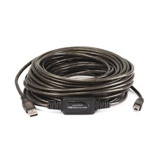 MONOPRICE 7643 Standard USB Cable,Black,49ft L 13U533 picture
