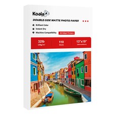 110 Sheets Koala Double Sided Matte Photo Paper 13x19 32 lb Inkjet Printer 120g picture