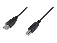 Digitus USB 2.0 connection cable type A-B pcs/st cable AK-300102-018-S picture