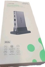 USB-C universal Docking Station  D53s Lention NIB picture