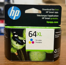 NEW SEALED GENUINE HP 64XL Tri Color HIGH YIELD Ink Cartridge N9J91AN  picture