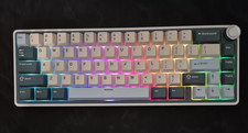 RK ROYAL KLUDGE R65 Wired Gaming Keyboard with Volume Knob Cream Switch Black picture