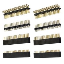8Pcs 2x20 PIN Socket Dual Male Header Pin Connector for Raspberry Pi Zero/Zero* picture