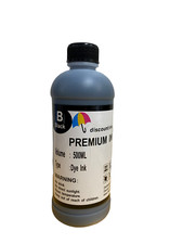 500ml BK Dye Refill Ink for Epson HP Canon Lexmark Refillable Cartridges CISS picture