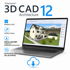 Ashampoo 3D CAD Architecture 12 Home Design Software Windows 11/10 PC picture