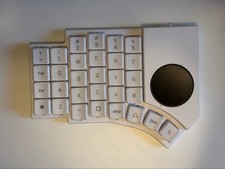 MoErgo Go60 Split Ergonomic Keyboard - White Plum Blossom Silent Linear Switches picture