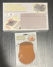 Orbit Ultra-Slim Wireless Keyboard Bluetooth 5.2 Rechargeable & Mouse Holder NEW picture