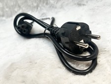New European 3-Prong 3ft AC Power Cord for Computer Monitor TV  Power Supply picture