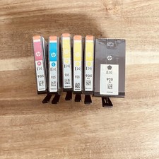 Lot Of 6, Genuine HP 935 935XL 920XL Ink Cartridges OfficeJet Pro, Sealed Pack picture