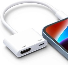 UPERFECT Lightning to HDMI Adapter Portable HDMI Converter For iPhone Mobile picture