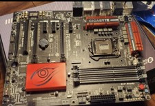 Used Gigabyte GA-Z97X-GAMING 7, LGA 1150, USB 3.0, ATX Motherboard picture