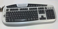 Microsoft Digital Media Pro Keyboard Model 1031 KC-0405 USB Wired EUC  picture