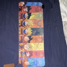 Custom Dragon Ball Z Light up Multicolor Mouse Pad  with Goku Transformations picture