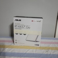 ASUS RT-AX57 Go AX3000 Wi‑Fi 6 Dual-Band Travel Router 1 LAN USB-C White picture