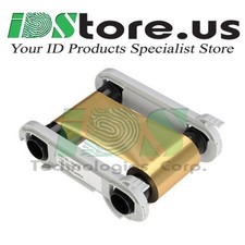 Evolis RCT016NAA Gold Monochrome Ribbon for Elypso/Zenius/Primacy - 1000 prints picture