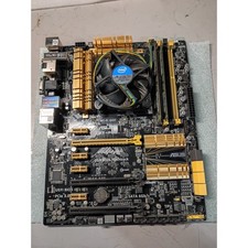 ASUS Z87-PRO Motherboard Intel Core i5-4570s 2GB PC3-12800 Heatsink tested picture