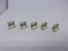 5 Pcs Pack Lot Standard USB 2.0 Type A 90 Degrees 4 Pins Female Jack Socket Port picture