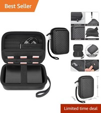Generous Storage External Hard Drive Case for Travel - Protects HDD & USB Drives picture