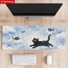 Large Desk Mat Compatible for Office & Gaming - Thick Non-Slip Rubber Base Tab picture