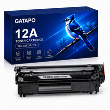 1 PACK 12A Q2612A  Toner Cartridge For  LaserJet 1020 1018 1010 1012 3050 3020 picture